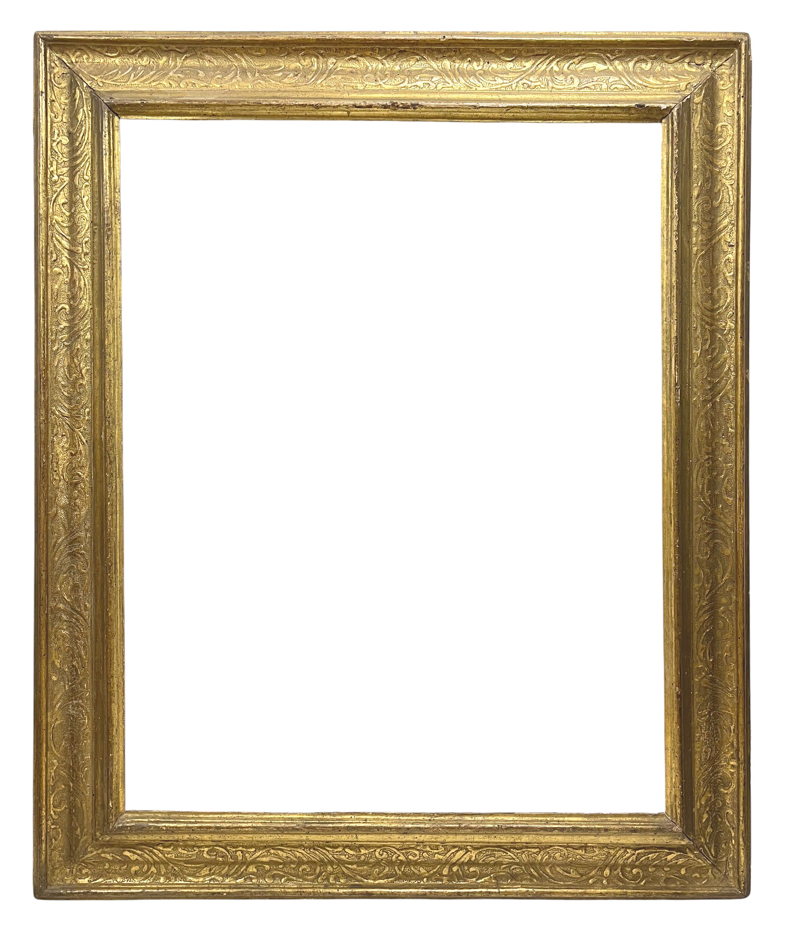 Cadre italien à profil renversé XVIIe — 87,8 x 69 cm — Réf.PC0221M2