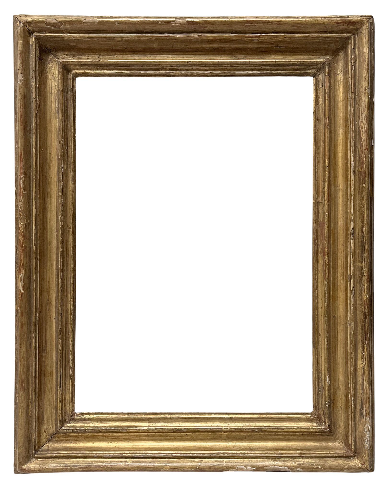 Cadre en bois mouluré italien XVIIIe — 29,1 x 21,1 cm — Réf. PC0082M1