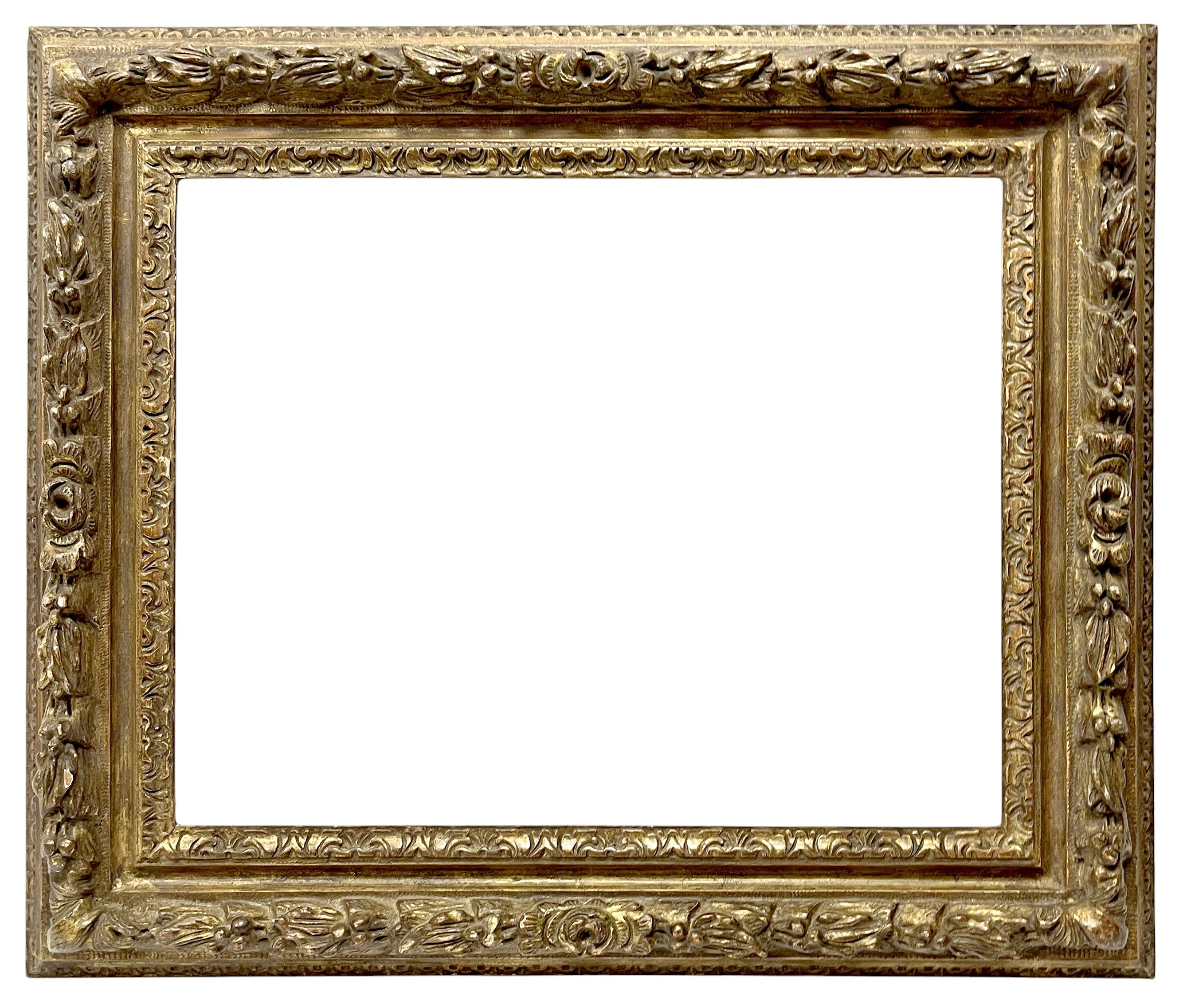 Cadre de style Louis XIII — 42.4 x 52.6 cm — Réf. PC0168M1