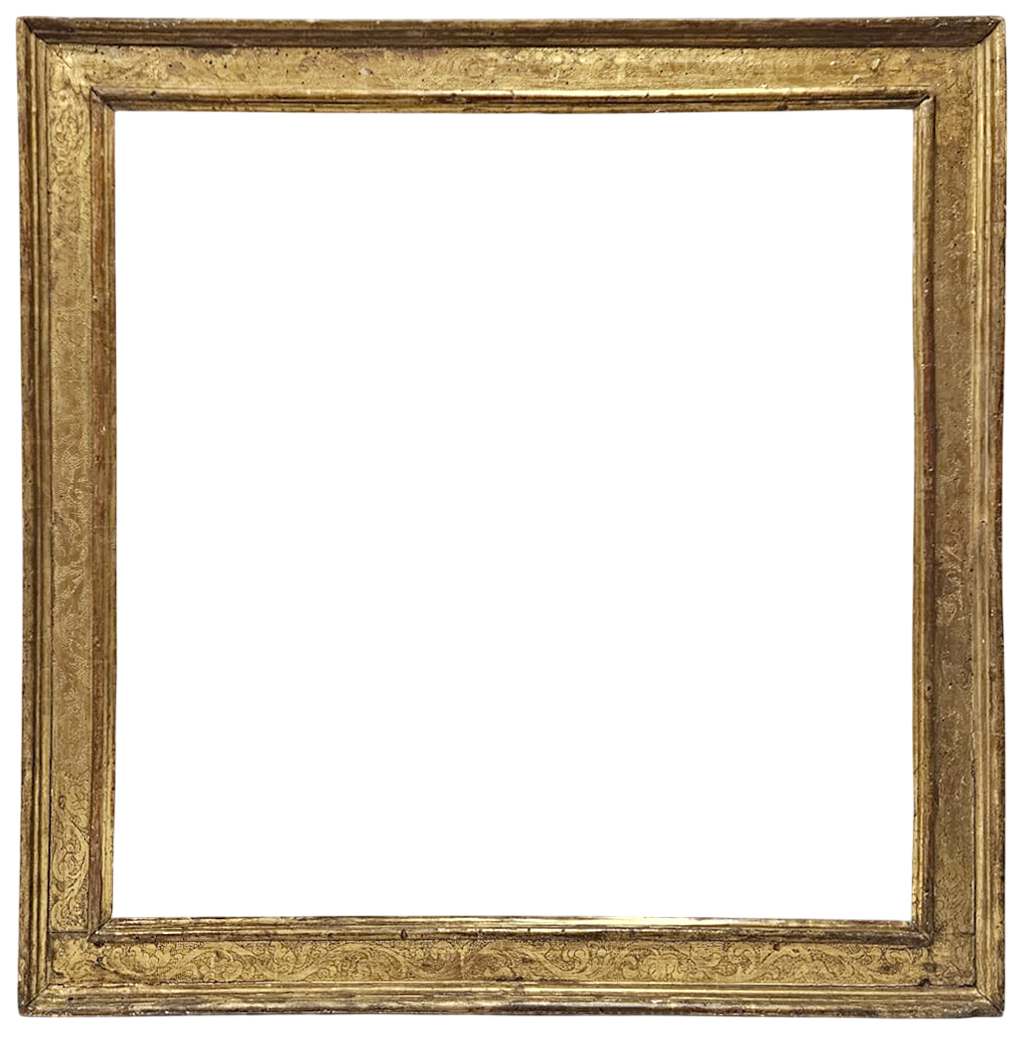 Cadre dit à cassetta d'époque XVIIIe — 79 x 78,6 cm — Ref. PC0159M1