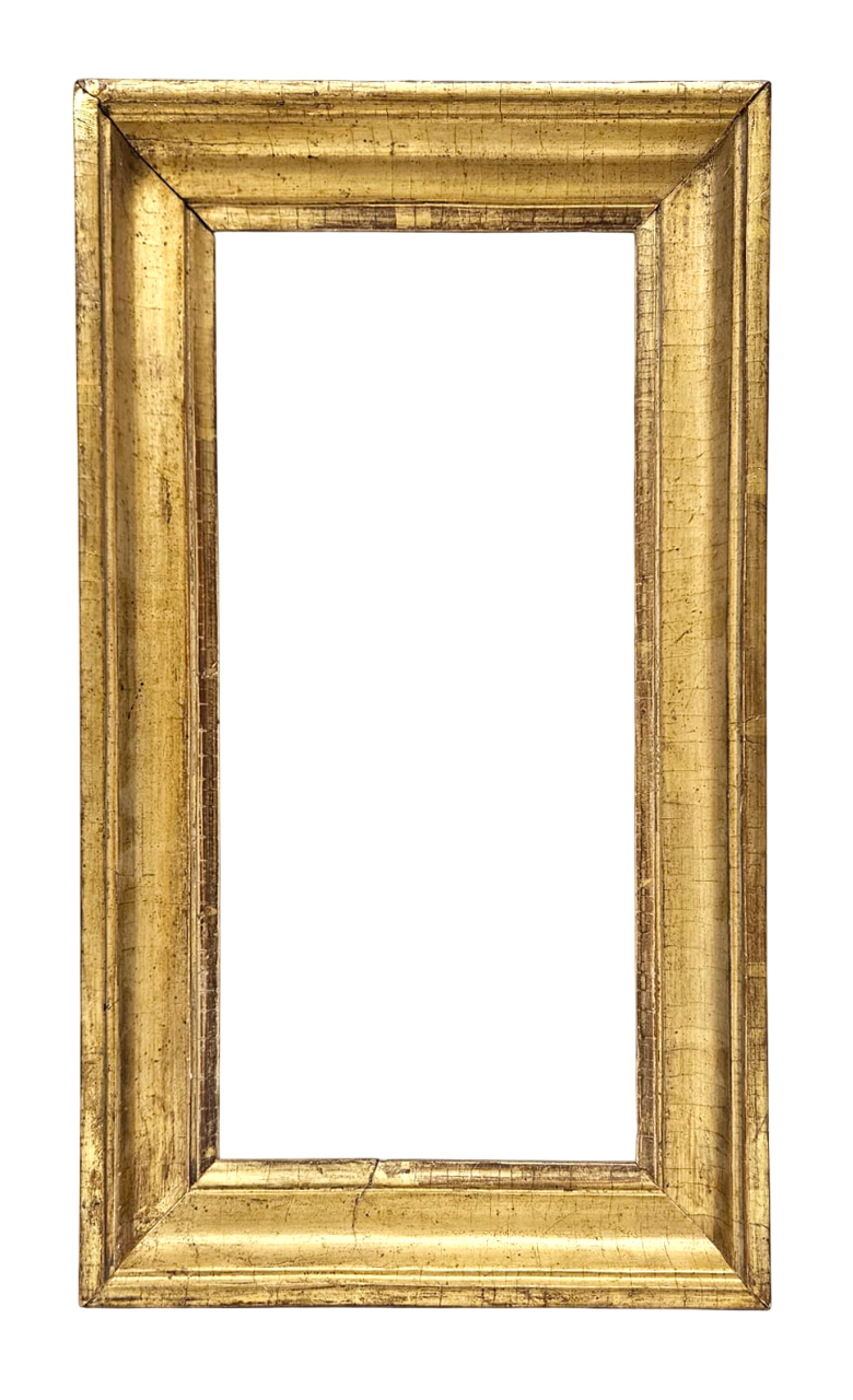 Cadre doré et mouluré — 32 x 15,3 cm — Ref. 3076