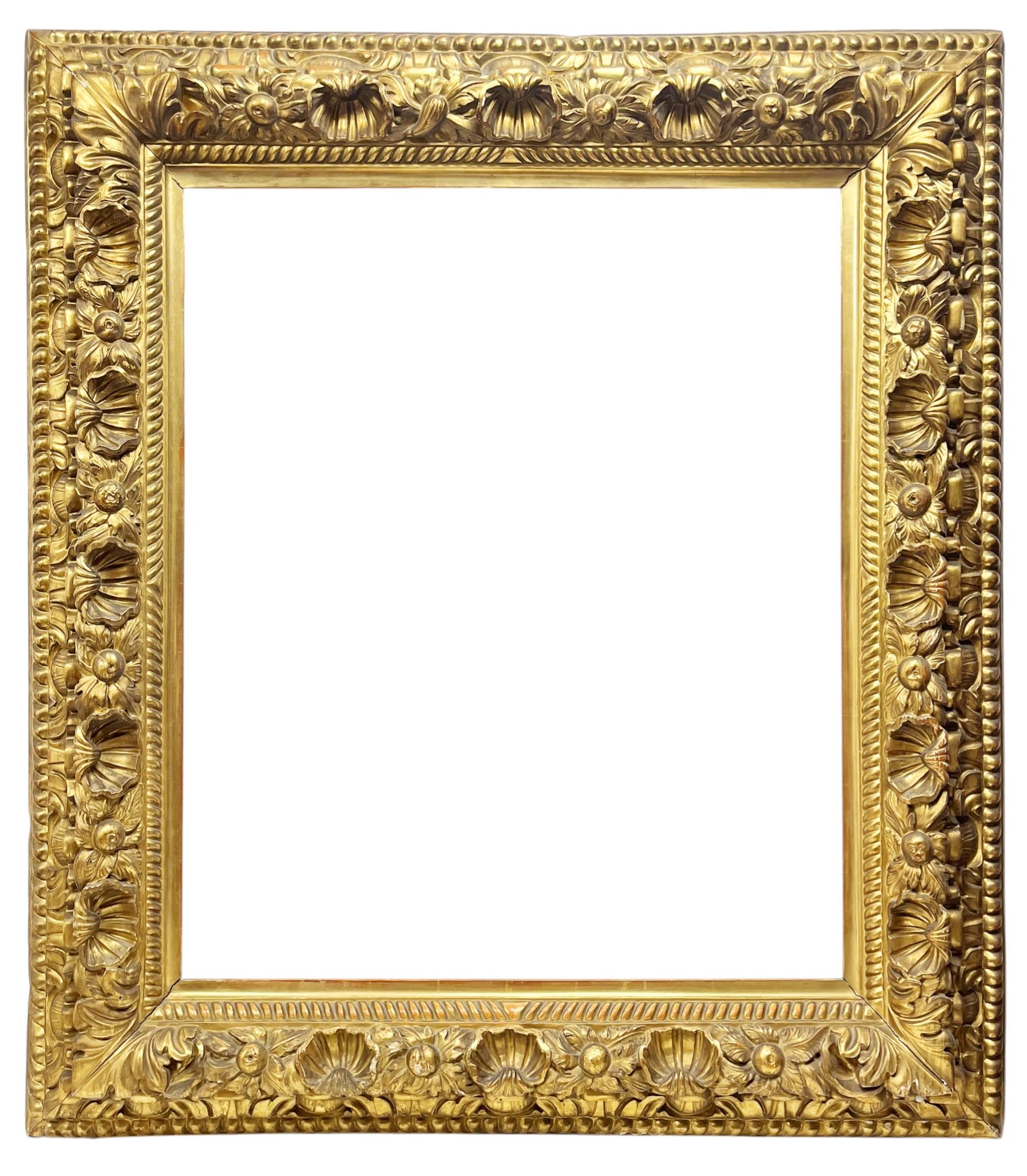 Cadre espagnol XVIIe — 91.1 x 79 cm — Ref. PC0798M2