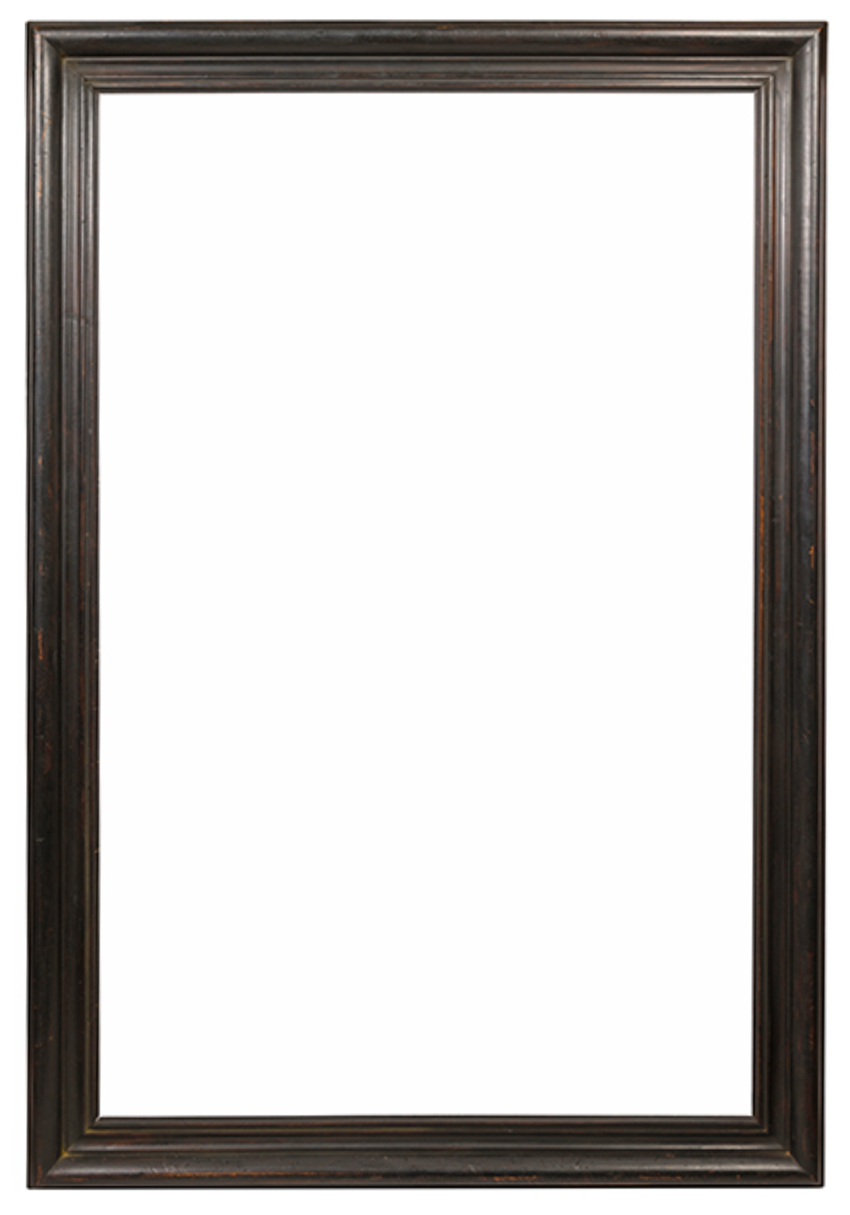 Cadre en noyer mouluré noirci XIXe — 141,8 x 90,8 cm — Ref. PC0130M1