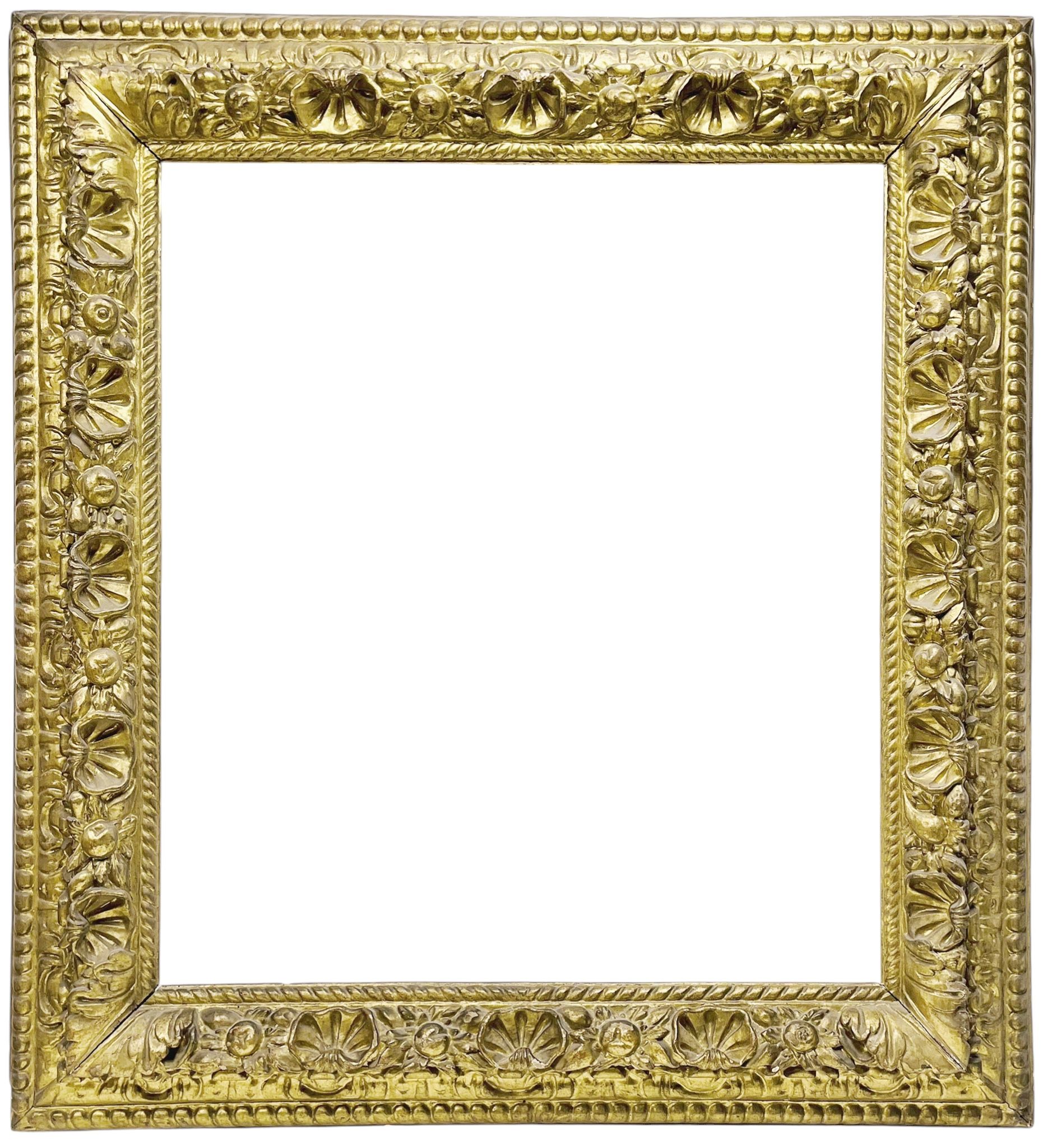 Cadre espagnol XVIIe — 91,1 x 79 cm — Réf. PC0662M2