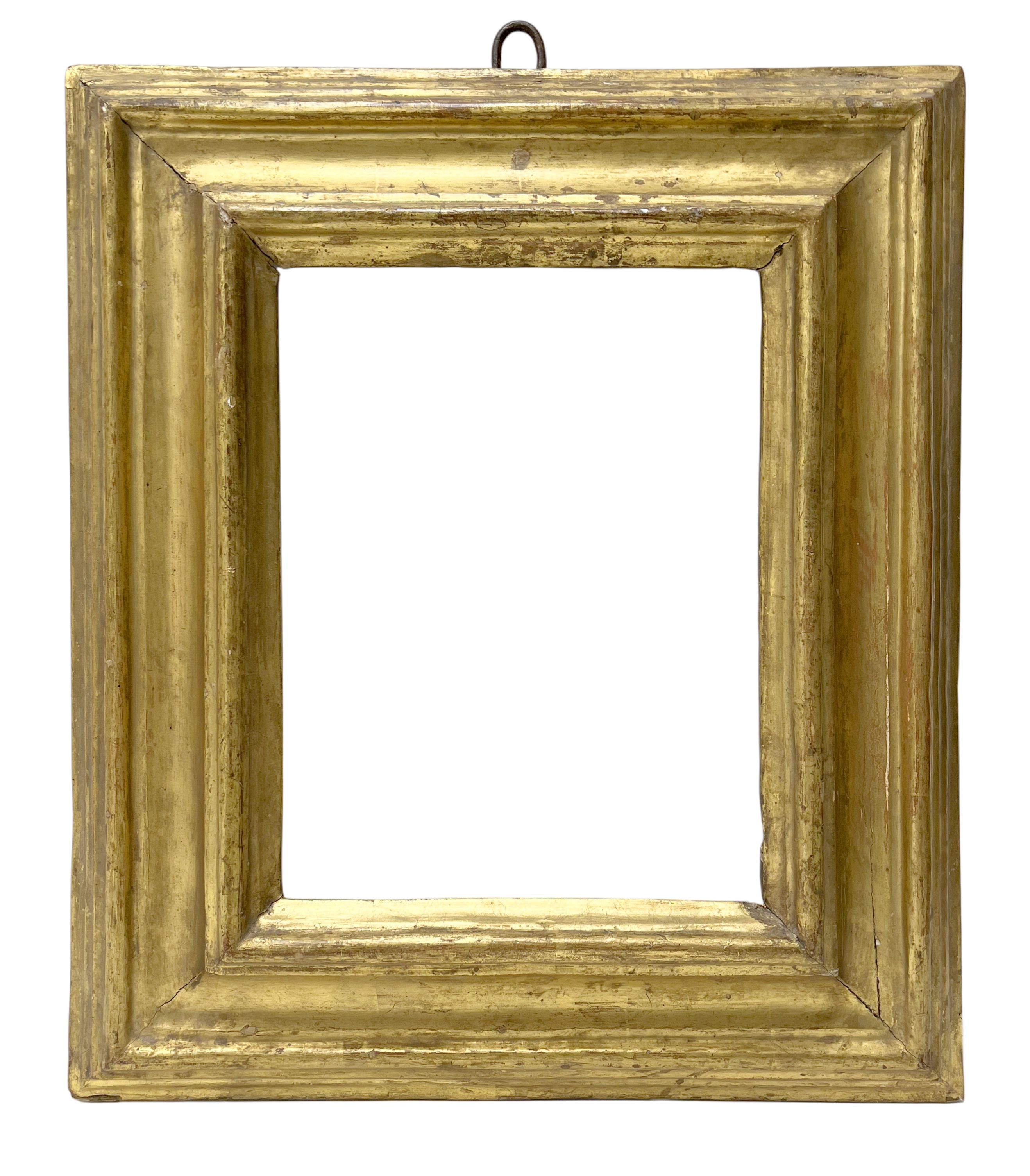 Cadre italien à profil renversé XVIIe — 24,8 x 19,6 cm — PC0369M2