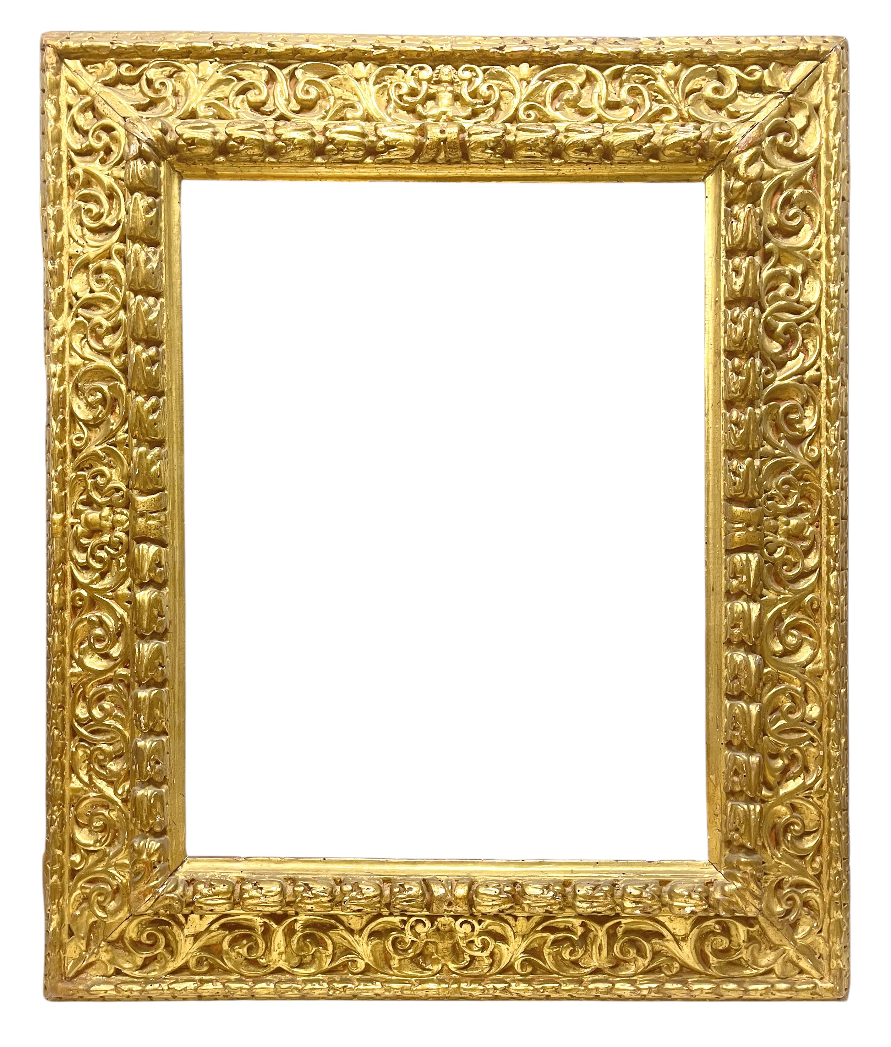 Cadre Renaissance espagnole XVIIe — 59,2 x 46,2 cm — Ref. PC0248M2