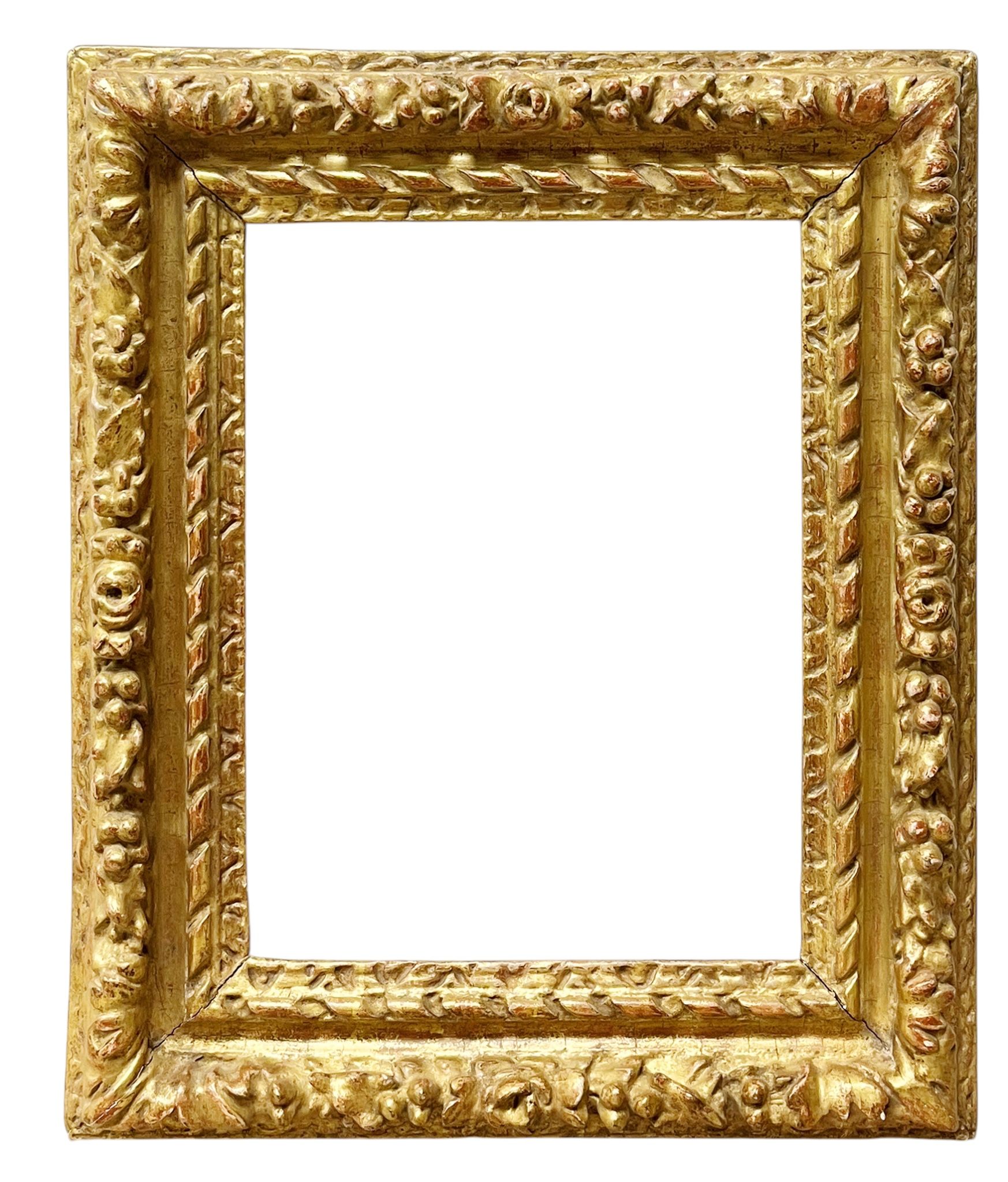 Cadre d'époque Louis XIII — 23.4 x 18.1 cm — Ref. PC0814M2