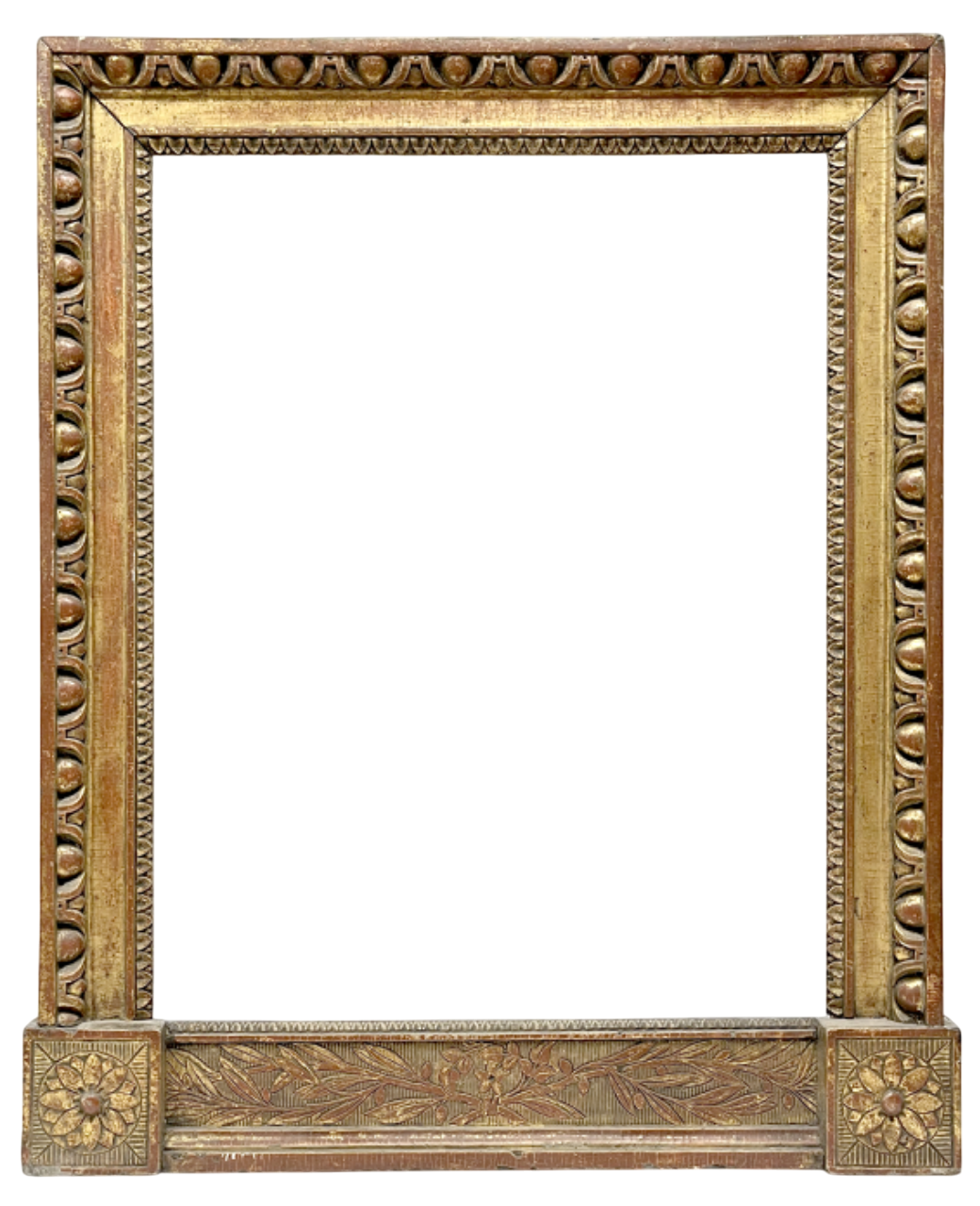 Cadre XIXe à embase ornée — 63.2 x 50.2 cm — Ref. PC0166M1