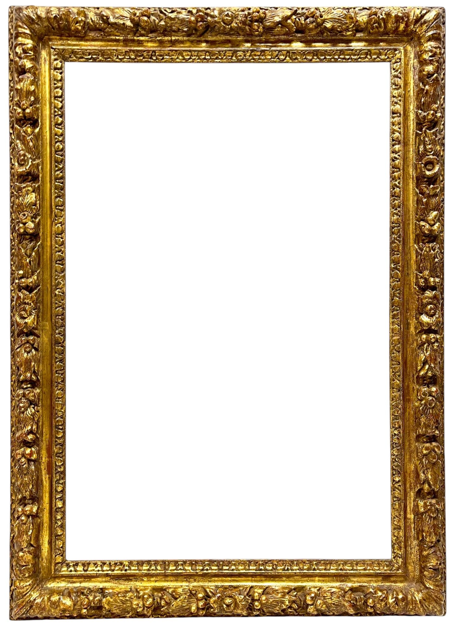 Cadre d'époque Louis XIII — 65.8 x 40.5 cm — PC0570M2