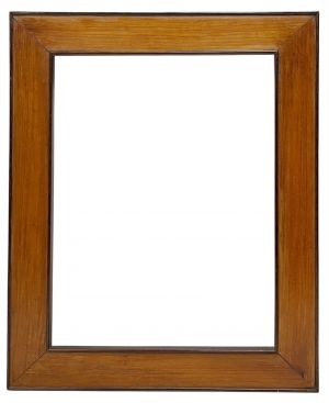Cadre en bois, filets contrastés — 48,2 x 36 cm— Réf. PC0564M2