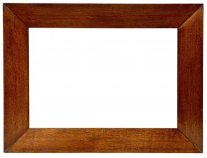 Cadre pente en chêne — 42.5 x 62.5 cm — Ref. PC0589M2
