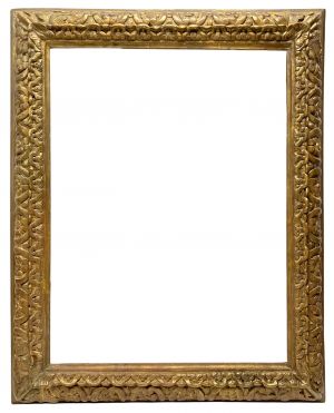 Cadre Louis XIII à héliotropes d'époque XVIIIe — 73,4 x 54,4 cm — Réf. PC0034M1