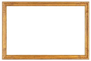 Cadre en bois doré  — 73,5 x 116,6 cm — Réf. 730