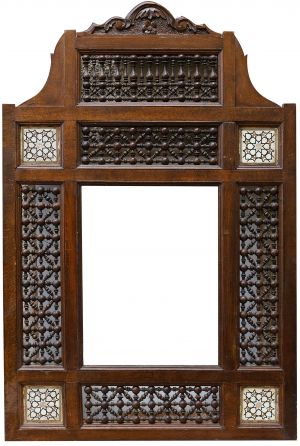 Cadre style orientaliste  — 39.9 x 30.2 cm — REF. 1214